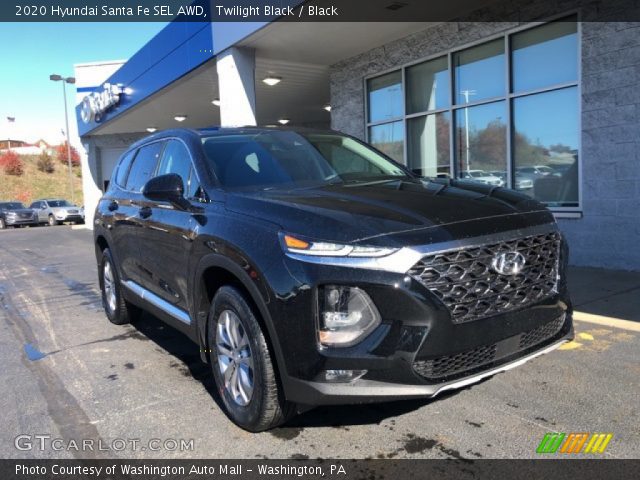 2020 Hyundai Santa Fe SEL AWD in Twilight Black