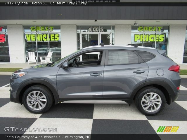2017 Hyundai Tucson SE in Coliseum Gray