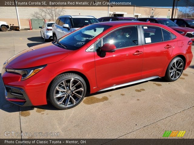 2021 Toyota Corolla SE in Barcelona Red Metallic