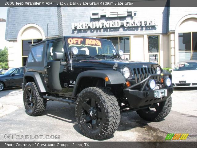 2008 Jeep Wrangler X 4x4 in Black