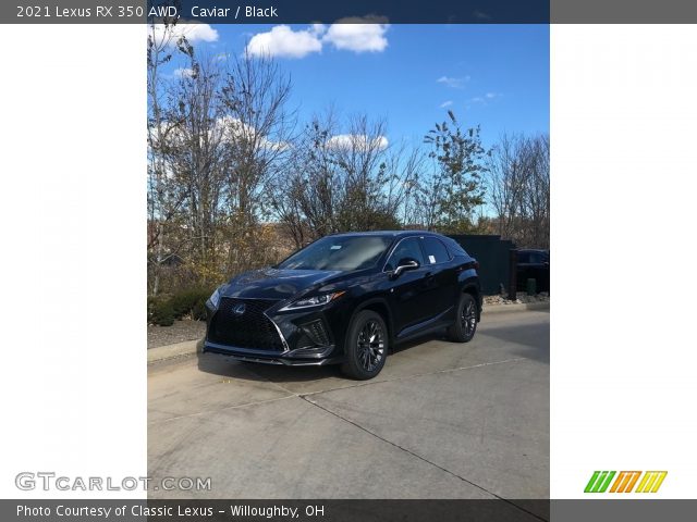 2021 Lexus RX 350 AWD in Caviar