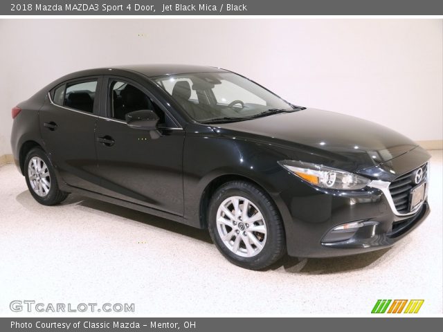 2018 Mazda MAZDA3 Sport 4 Door in Jet Black Mica