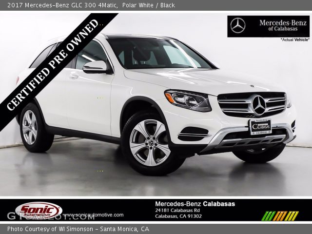 2017 Mercedes-Benz GLC 300 4Matic in Polar White