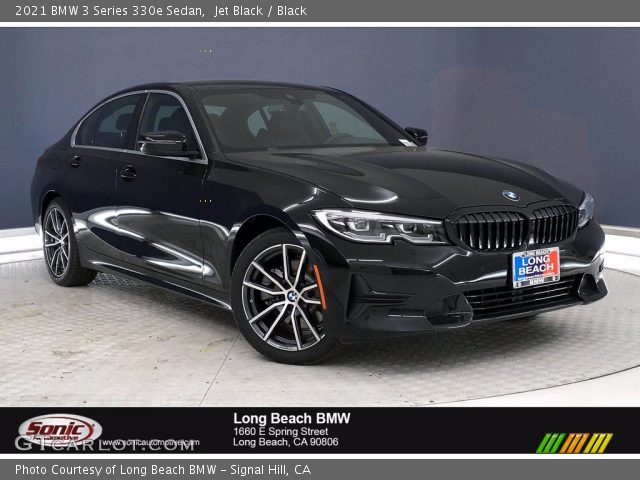 2021 BMW 3 Series 330e Sedan in Jet Black