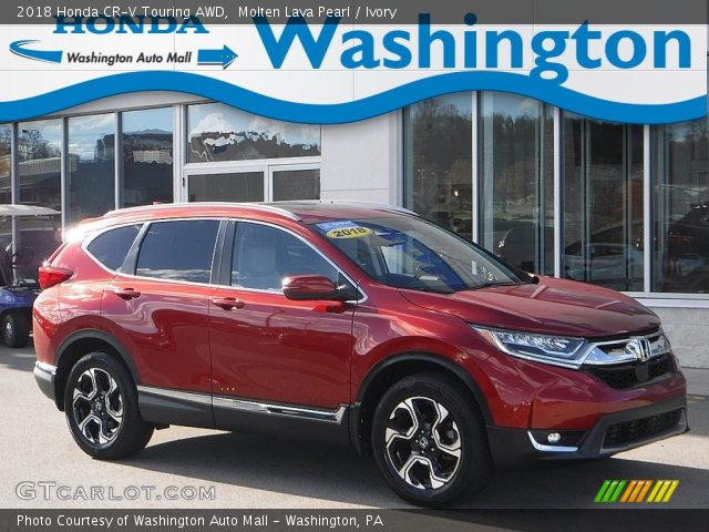 2018 Honda CR-V Touring AWD in Molten Lava Pearl