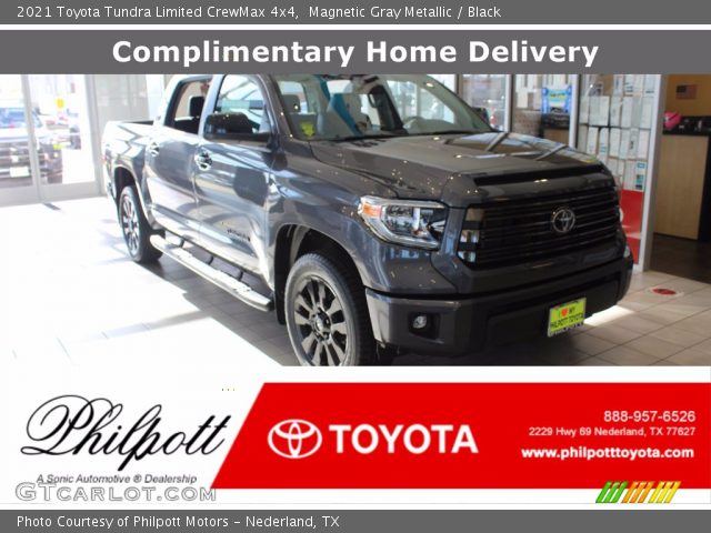 2021 Toyota Tundra Limited CrewMax 4x4 in Magnetic Gray Metallic