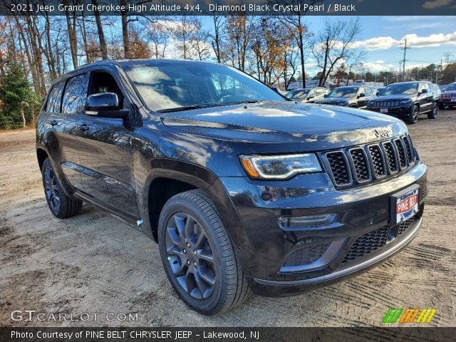 2021 Jeep Grand Cherokee High Altitude 4x4 in Diamond Black Crystal Pearl