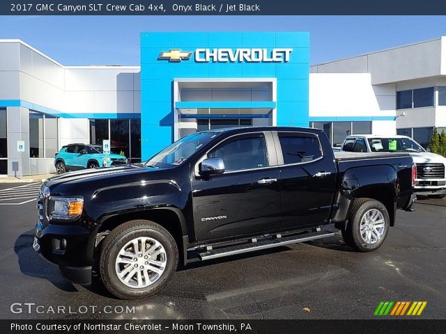 2017 GMC Canyon SLT Crew Cab 4x4 in Onyx Black