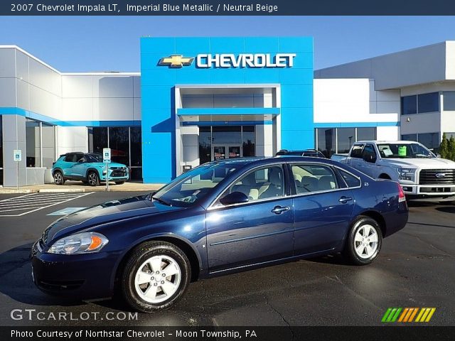 2007 Chevrolet Impala LT in Imperial Blue Metallic