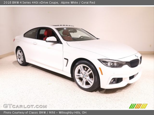 2018 BMW 4 Series 440i xDrive Coupe in Alpine White