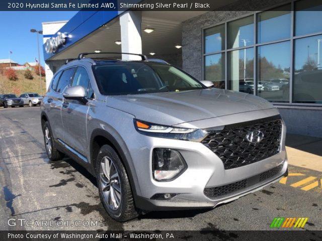 2020 Hyundai Santa Fe Limited AWD in Shimmering Silver Pearl