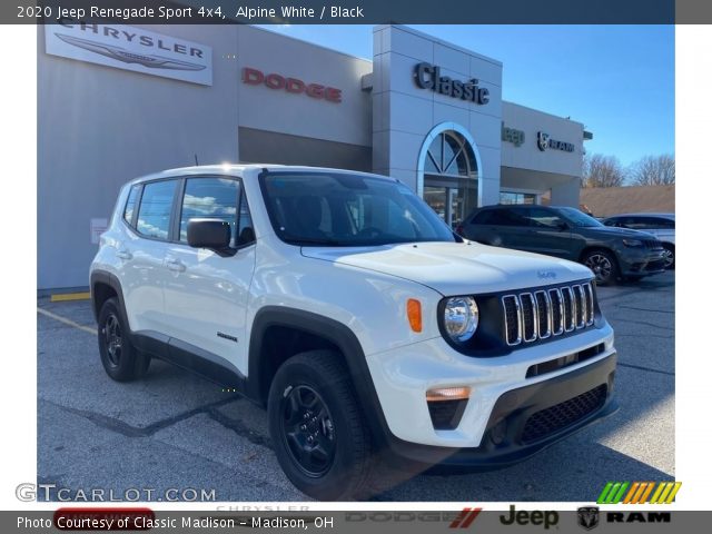 2020 Jeep Renegade Sport 4x4 in Alpine White