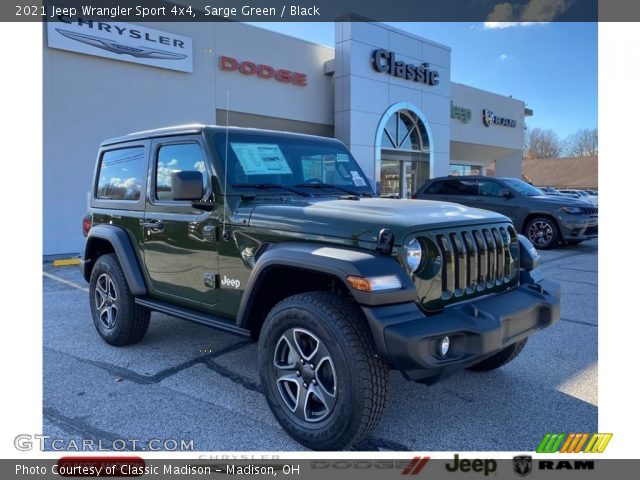 2021 Jeep Wrangler Sport 4x4 in Sarge Green