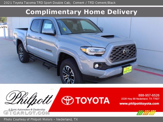 2021 Toyota Tacoma TRD Sport Double Cab in Cement