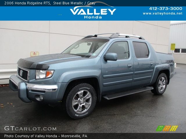 2006 Honda Ridgeline RTS in Steel Blue Metallic