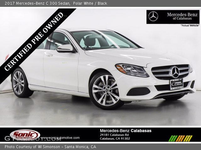 2017 Mercedes-Benz C 300 Sedan in Polar White