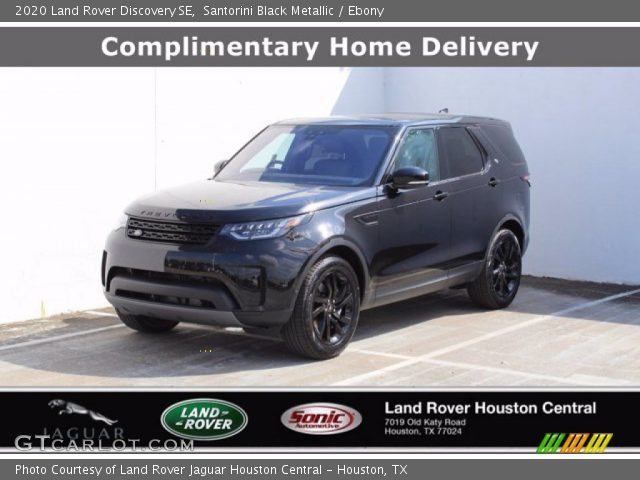 2020 Land Rover Discovery SE in Santorini Black Metallic
