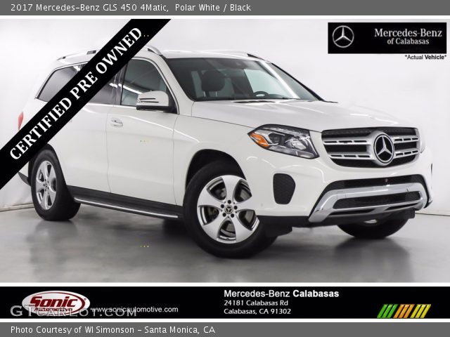 2017 Mercedes-Benz GLS 450 4Matic in Polar White