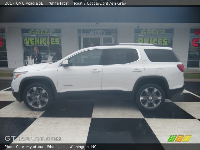 2017 GMC Acadia SLT in White Frost Tricoat