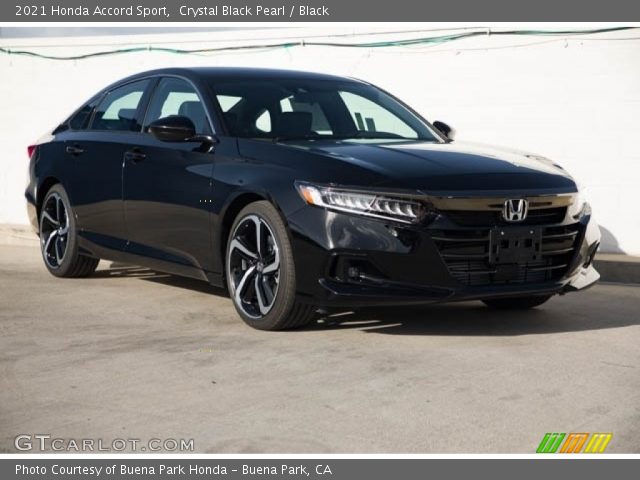 2021 Honda Accord Sport in Crystal Black Pearl