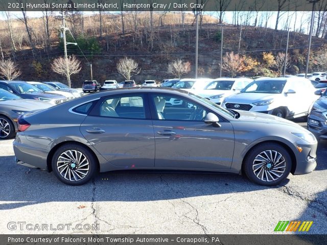 2021 Hyundai Sonata Limited Hybrid in Hampton Gray