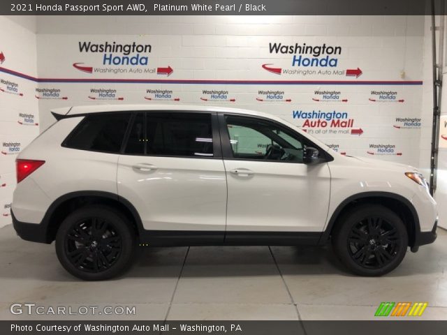 2021 Honda Passport Sport AWD in Platinum White Pearl