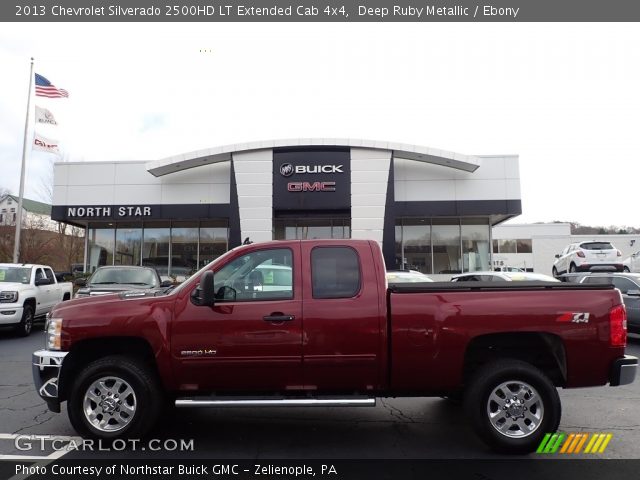 2013 Chevrolet Silverado 2500HD LT Extended Cab 4x4 in Deep Ruby Metallic