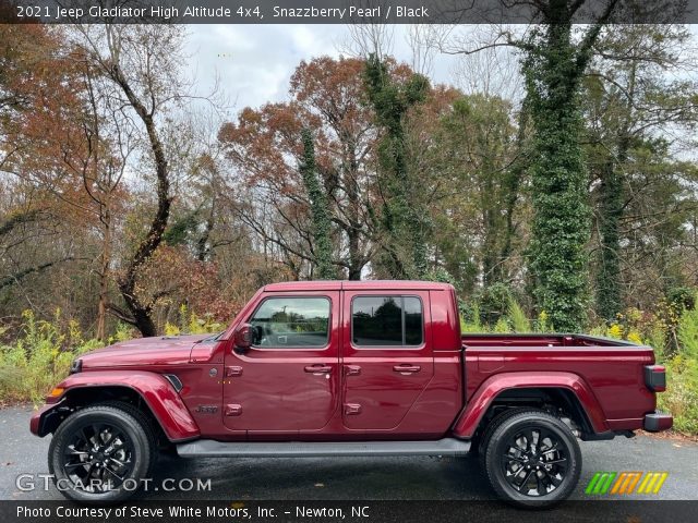 2021 Jeep Gladiator High Altitude 4x4 in Snazzberry Pearl