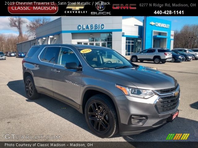 2019 Chevrolet Traverse LS in Satin Steel Metallic