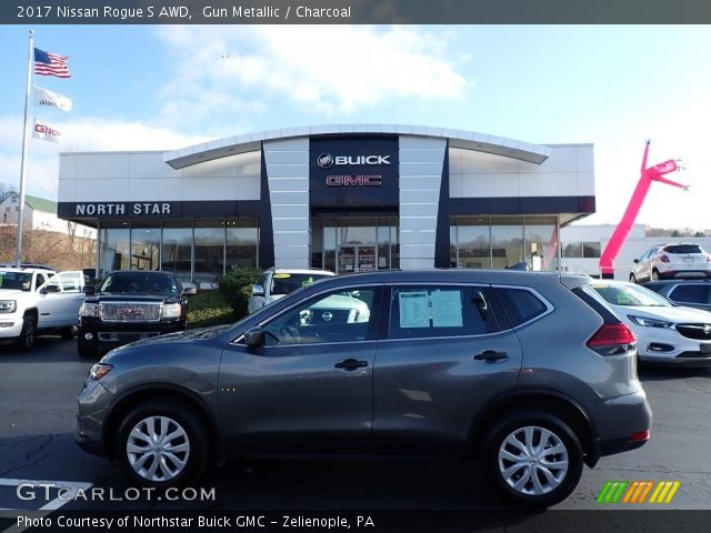2017 Nissan Rogue S AWD in Gun Metallic