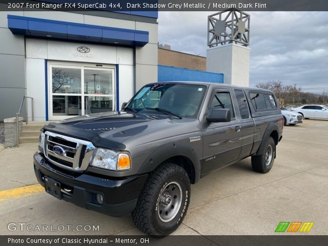 2007 Ford Ranger FX4 SuperCab 4x4 in Dark Shadow Grey Metallic