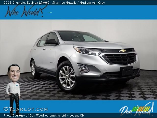 2018 Chevrolet Equinox LS AWD in Silver Ice Metallic