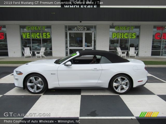 2019 Ford Mustang GT Premium Convertible in Oxford White