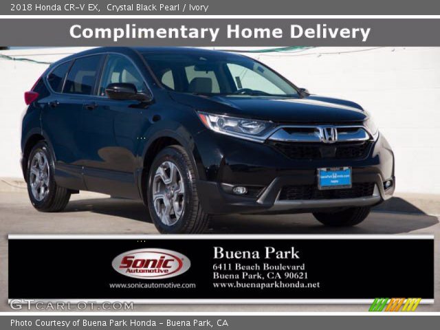 2018 Honda CR-V EX in Crystal Black Pearl