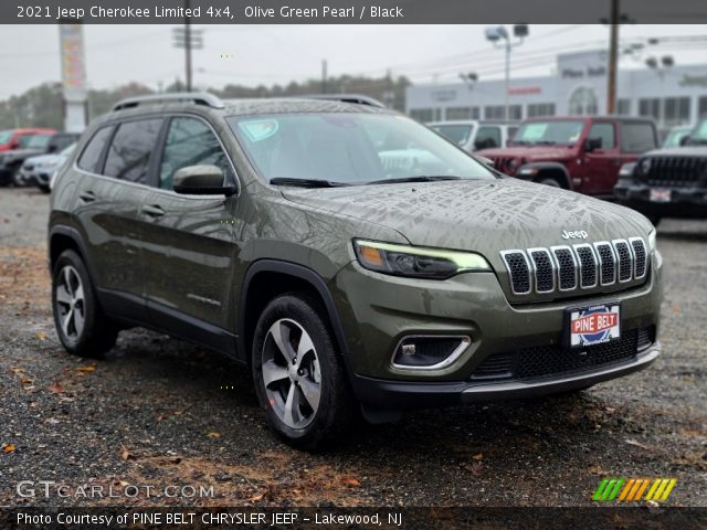 2021 Jeep Cherokee Limited 4x4 in Olive Green Pearl