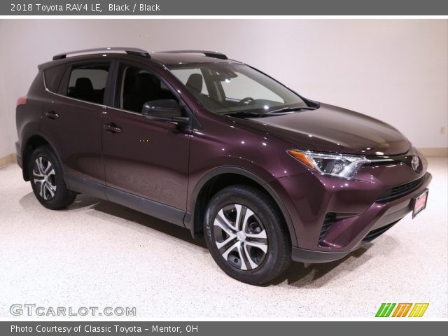 2018 Toyota RAV4 LE in Black