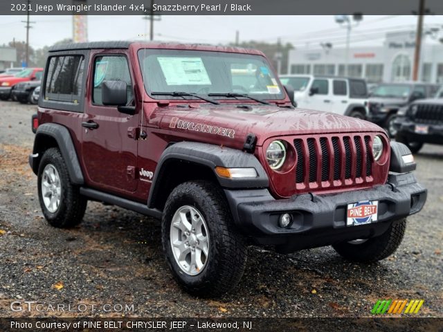 2021 Jeep Wrangler Islander 4x4 in Snazzberry Pearl
