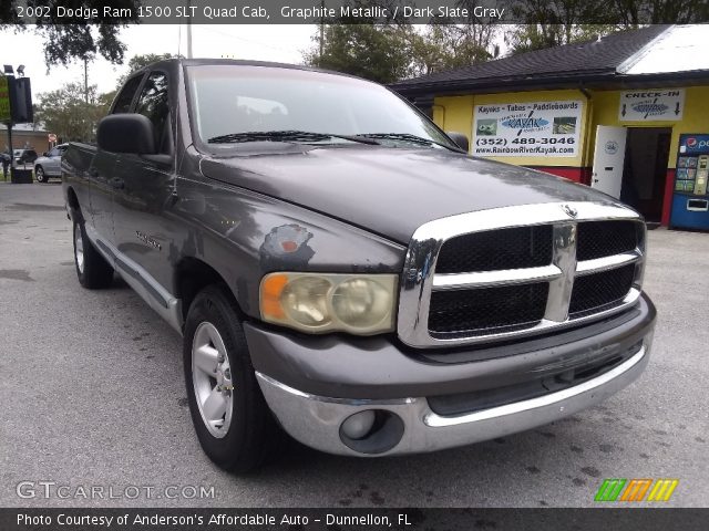 2002 Dodge Ram 1500 SLT Quad Cab in Graphite Metallic