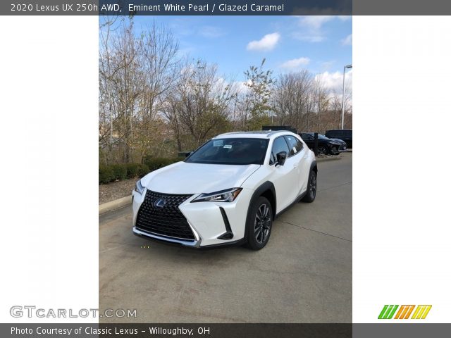 2020 Lexus UX 250h AWD in Eminent White Pearl