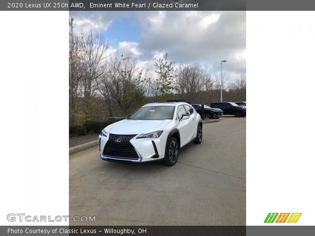 2020 Lexus UX 250h AWD in Eminent White Pearl
