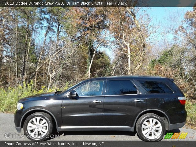 2013 Dodge Durango Crew AWD in Brilliant Black Crystal Pearl