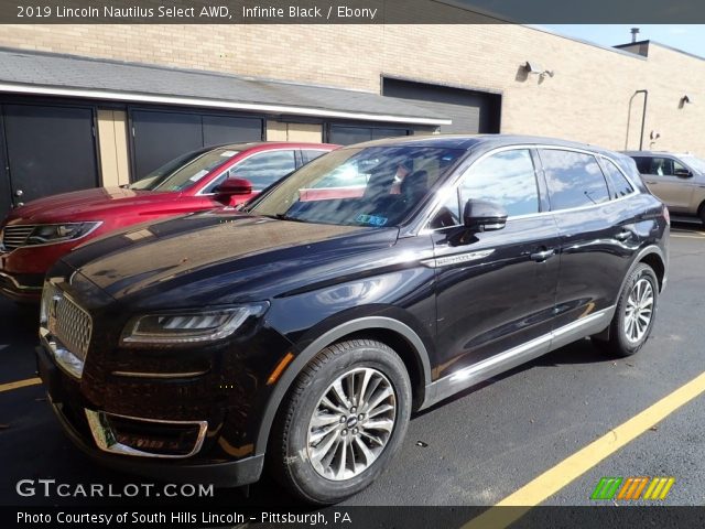 2019 Lincoln Nautilus Select AWD in Infinite Black