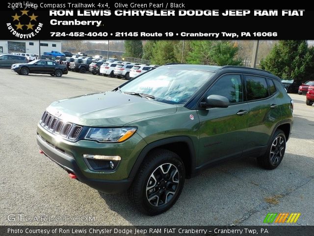 2021 Jeep Compass Trailhawk 4x4 in Olive Green Pearl