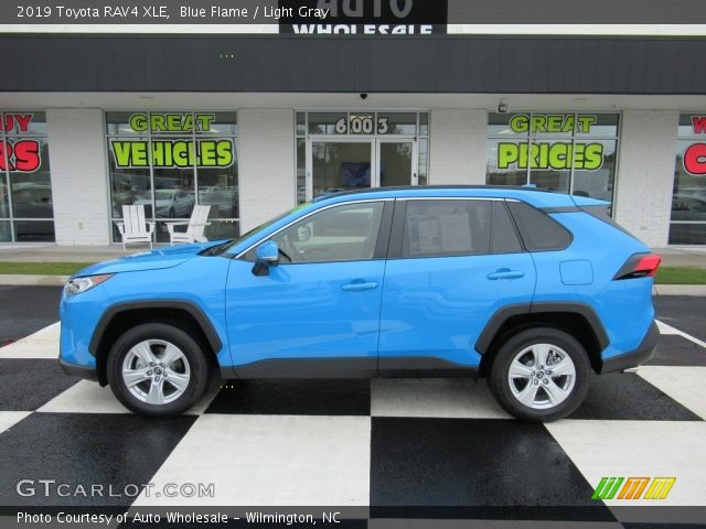 2019 Toyota RAV4 XLE in Blue Flame