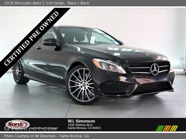 2018 Mercedes-Benz C 300 Sedan in Black