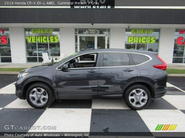2019 Honda CR-V EX-L AWD in Gunmetal Metallic