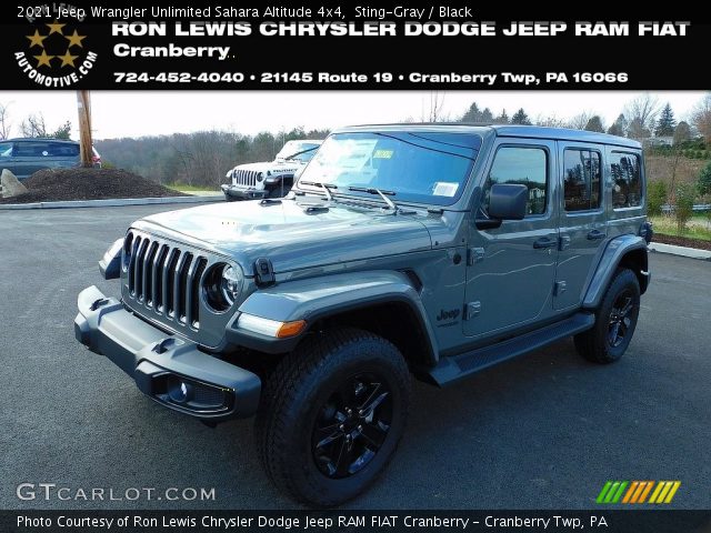 2021 Jeep Wrangler Unlimited Sahara Altitude 4x4 in Sting-Gray