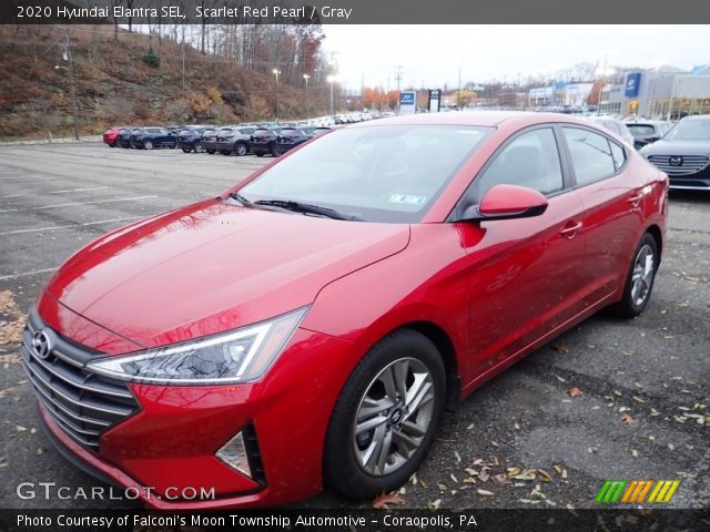 2020 Hyundai Elantra SEL in Scarlet Red Pearl