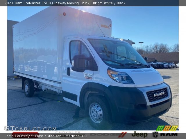 2021 Ram ProMaster 3500 Cutaway Moving Truck in Bright White