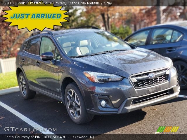 2018 Subaru Crosstrek 2.0i Limited in Dark Gray Metallic